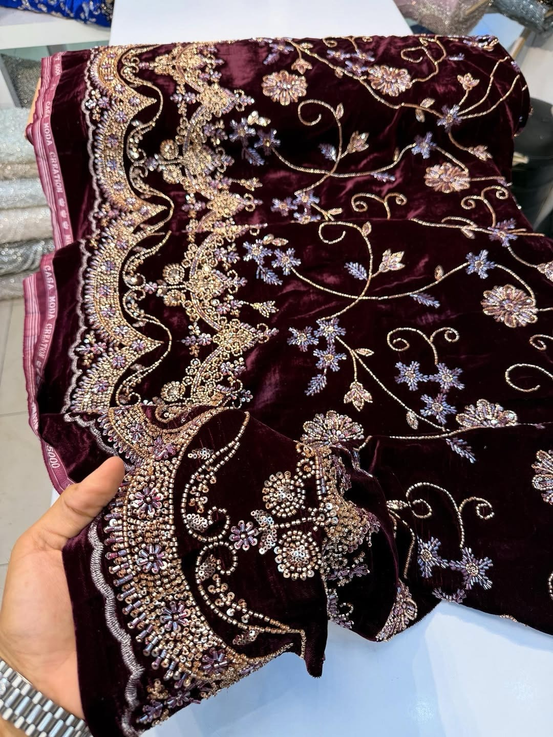 مخمل کارشده ۵۰۰۰ بدون کش